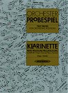 Orchester Probespiel - Test Pieces for Orchestral Auditions Clarinet