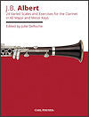 24 Varied Scales and Exercises for Clarinet by J.B. Albert