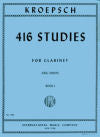Kroepsch 416 Studies for Clarinet - Book 1
