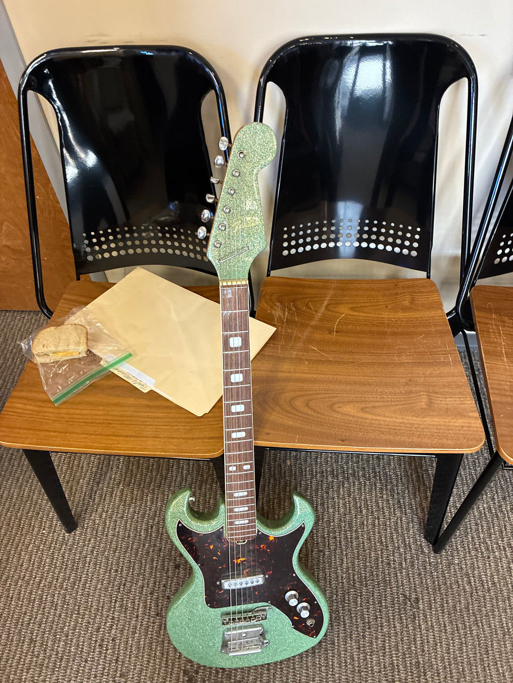 Telestar Guitar Classic 1967 - Green Sparkles