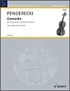 Concerto for Viola (Clarinet in A or Cello) and Orchestra (Piano Reduction) by Krzysztof Penderecki