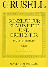 Concerto for Clarinet and Orchestra in B-flat major Op. 11 Piano Reduction by Bernhard Henrik Crusell