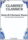 Clarinet Classics, Solo Clarinet Parts from the Works of the Great Masters