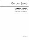 Sonatina for Clarinet and Piano by Gordon Jacob