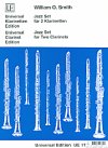 Jazz Set for Two Clarinets by William O. Smith