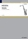 Sonata for E flat Saxophone and Piano by Bernhard Heiden