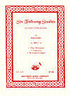 Six Folksong Studies Set 1 for Clarinet and Piano by James Sclater