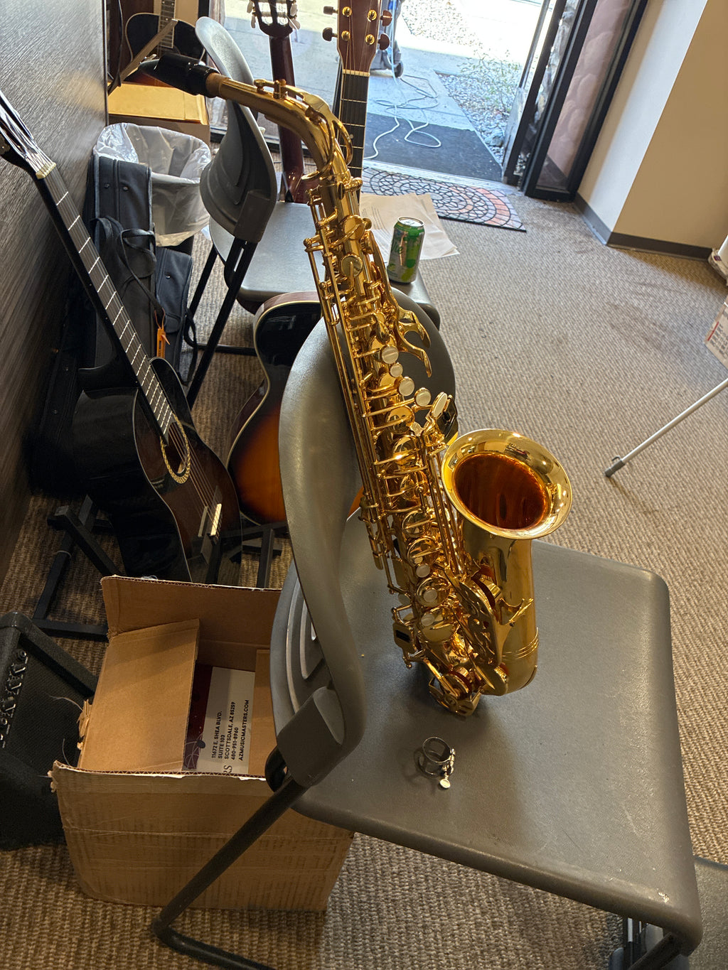 Blessing Alto Saxophone BAS-1287 Standard Series; SN: 571100 used yet in near mint condition-