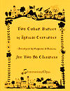 Two Cuban Dances by Ignacio Cervantes