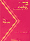 Fantasy for clarinet by Peter Phillips