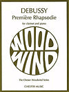 Premiere Rhapsodie for Clarinet and Piano by Claude Debussy edited by Graham Mackie