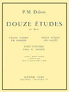 12 Studies for Bassoon (Douze Etudes pour Basson)by Pierre Max Dubois (Hard Copy)