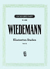 Wiedemann Klarinetten-Studien Book III (Duos Nr. 25-40) by Ludwig Wiedemann