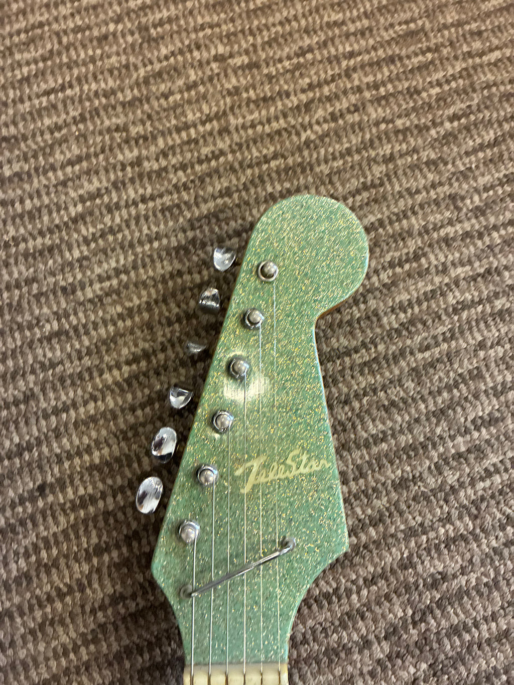 Telestar Guitar Classic 1967 - Green Sparkles