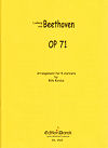 Op. 71 (Sextet) for Clarinet Quintet by Ludwig van Beethoven