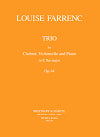 Trio in E-flat major Op. 44 for Clarinet, Violoncello and Piano by Louise Farrenc
