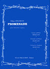 Promenade for clarinet and piano by Marc Delmas