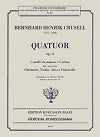 Quartet Op. 4 in C minor for Clarinet, Violin, Viola, and Violoncello by Bernhard Henrik Crusell edited by Fritz Kneusslin