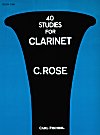40 Studies for Clarinet Book 1