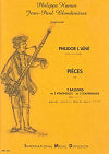 Pièces for 2 Bassoons by André Philidor l'Aȋné