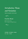 Introduction, Theme and Variations for Clarinet and Piano by Gioachino Rossini
