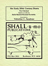 Six Early 20th Century Duets for Clarinet