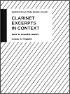 Clarinet Excerpts in Context for two or three clarinets by Daniel S. Friberg