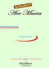 Ave Maria Op. 52 No. 6 for Clarinet and Piano by Franz Schubert arranged by Carlo Duerto