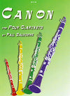 Canon for Four Clarinets by Paul Saunders