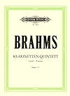 Brahms Clarinet Quintet in B minor Op. 115 by Johannes Brahms edited by the Gewandhaus-Quartet