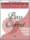 Classic Festival Solos Volume 1 Bass Clarinet Part series editor Jack Lamb