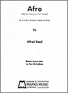 Afro for Contrabass Clarinet in E-flat or B-flat and Piano by Alfred Reed