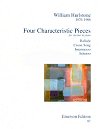 Four Characteristic Pieces for Clarinet and Piano by William Hurlstone