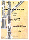 Molter Concerto No. 1 for E-flat Clarinet and Piano by Johann Melchior Molter