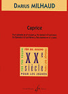 Caprice for Clarinet in B-flat and Piano by Darius Milhaud