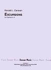 Excursions for Clarinet in A by Ronald L. Caravan