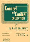 Concert and Contest Collection for Bass Clarinet Bass Clarinet Part by Himie Voxman