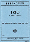 Beethoven Clarinet Trio in E-flat Major Op. 38 by Ludwig van Beethoven