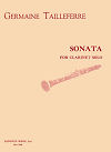 Sonata for Clarinet Solo by Germaine Tailleferre