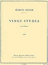 20 Studies for Bassoon (Vingt Etudes pour le Basson) by Marcel Bitsch (Hard Copy)