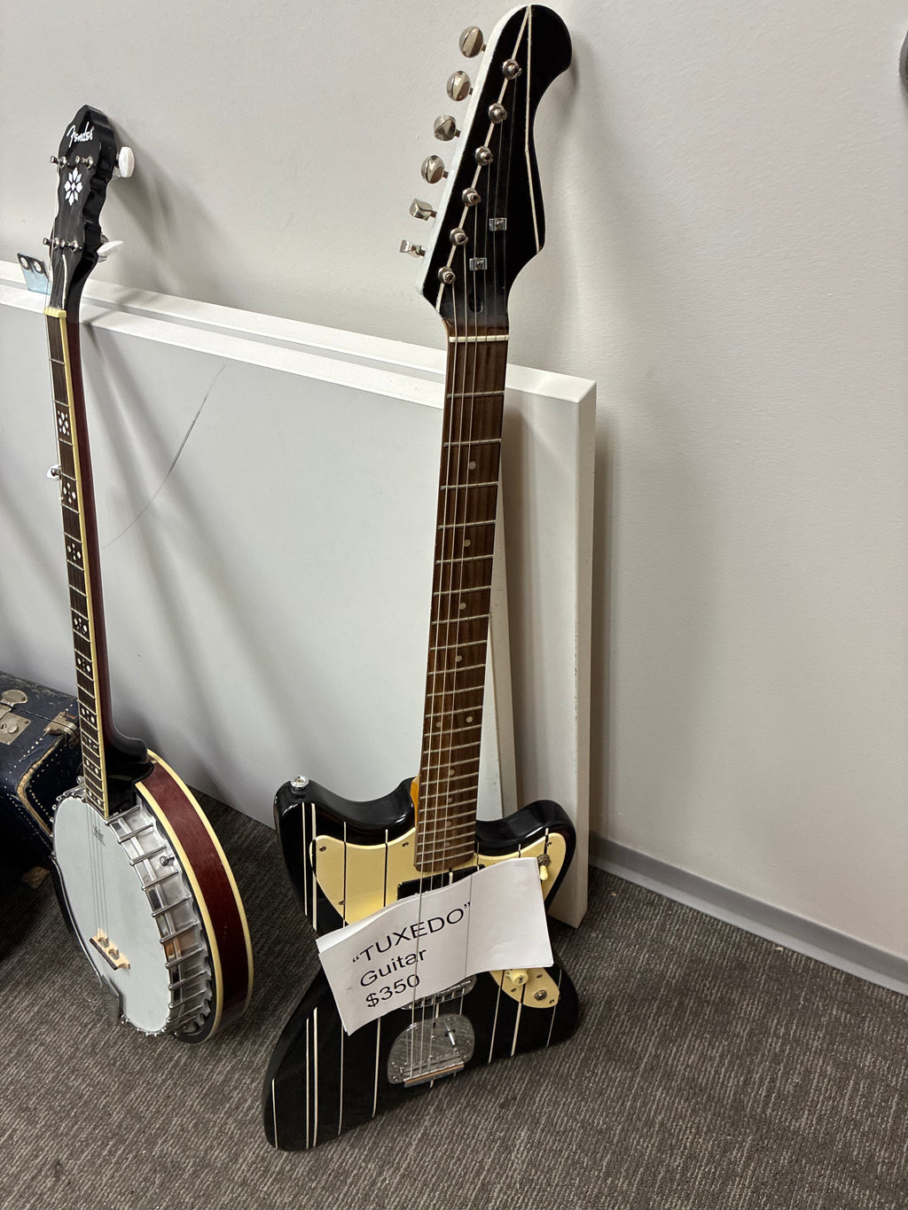 SX Guitars “Tuxedo” 2010- Black and White