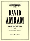 Starry Night for clarinet and strings (piano reduction) by David Amram