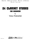 24 Clarinet Studies for Beginners by Victor Polatschek