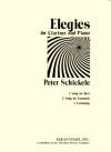 Elegies for Clarinet and Piano by Peter Schickele