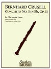 Concerto for Clarinet in B-flat major No. 3 Op. 11 Piano Reduction by Bernhard Henrik Crusell