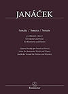 Sonata for Clarinet and Piano after the Violin Sonata by Leos Janacek arranged by Shirley Brill