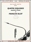 Quatre Esquisses for Bassoon and Piano by François Blot