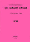 First Roumanian Rhapsody B-flat Clarinet and Piano by Georges Enesco transcribed by Eric Simon