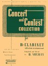 Concert and Contest Collection for Clarinet Piano Accompaniment by Himie Voxman