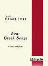 Four Greek Songs Clarinet and Piano by Charles Camilleri